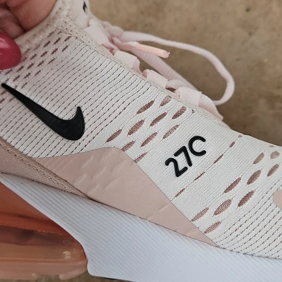 Nike women’s air max 270 soft pink size 8  [AH6789-604] Price Final - Picture 6 of 13